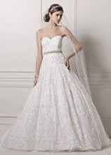 Load image into Gallery viewer, Oleg Cassini &#39;Strapless Ballgown&#39; - Oleg Cassini - Nearly Newlywed Bridal Boutique - 3
