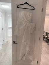 Load image into Gallery viewer, Carolina Herrera &#39;Bow-Detailed Silk Faille Strapless Mini Dress&#39;
