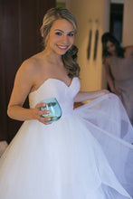 Load image into Gallery viewer, Hayley Paige &#39;Londyn&#39; size 4 used wedding dress front view on bride
