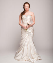 Load image into Gallery viewer, Pnina Tornai Ruched Mermaid Gown - Pnina Tornai - Nearly Newlywed Bridal Boutique - 1
