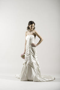Tomasina Silk Satin Dress - Tomasina - Nearly Newlywed Bridal Boutique - 2