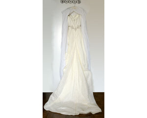 Michelle Roth 'McKenzie' size 2 used wedding dress front view on hanger