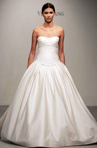 Vera Wang 'Pinstriped Ball Gown from Lavender Collection' - Vera Wang - Nearly Newlywed Bridal Boutique - 1