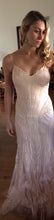 Load image into Gallery viewer, Zac Posen Blush Sweetheart Fit-to-Flare - zac posen - Nearly Newlywed Bridal Boutique - 7
