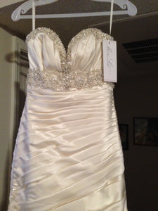 Mori Lee Madeline Gardner Strapless Wedding Dress - Mori Lee - Nearly Newlywed Bridal Boutique - 3