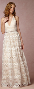 BHLDN 'Teagan' size 8 new wedding dress front view on model