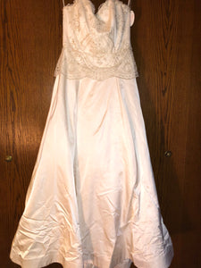 Exquisite Bride 'Adel' size 16 new wedding dress front view on hanger