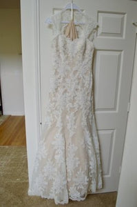 House of Brides Couture 'S29696' size 8 new wedding dress front view on hanger