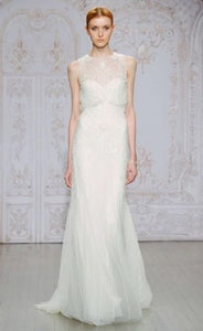 Monique Lhuillier 'Timeless' size 8 new wedding dress front view on model