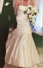 Load image into Gallery viewer, Melissa Sweet &#39;Mila&#39; size 4 used wedding dress front view on bride
