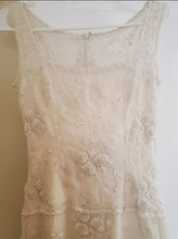 Load image into Gallery viewer, Enzoani &#39;Classic Embroidered Lace Sleeveless Sheath Wedding Dress&#39;
