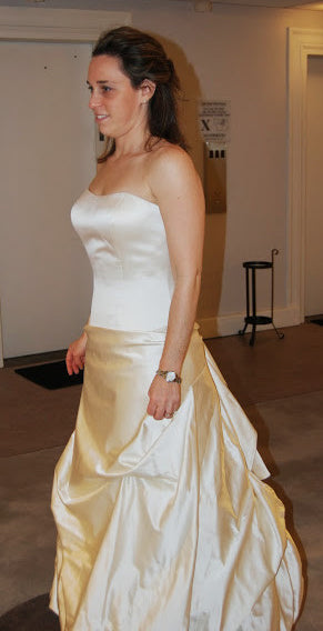 Priscilla of Boston Style 3013-MSATIN - Priscilla of Boston - Nearly Newlywed Bridal Boutique - 1