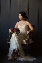 Load image into Gallery viewer, BHLDN &#39;Jacinda&#39; size 4 used wedding dress front view on bride
