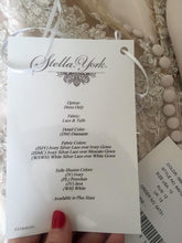 Load image into Gallery viewer, Stella York sparkling silver lace
