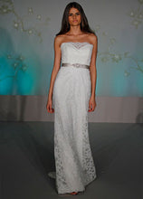 Load image into Gallery viewer, Tara Keely &#39;2053&#39; Lace Strapless Gown - Tara Keely - Nearly Newlywed Bridal Boutique - 1
