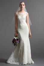 Load image into Gallery viewer, Watters &#39;Tomasina&#39; size 8  used wedding dress front view on model
