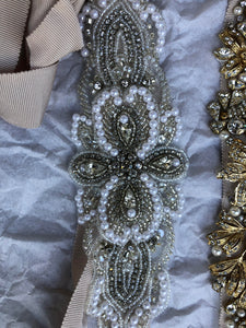 Stella York '6347' size 4 new wedding dress view of belts