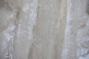 Liancarolo 'Couture' size 12 used wedding dress view of material