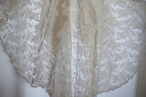Liancarolo 'Couture' size 12 used wedding dress view of hemline