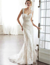 Load image into Gallery viewer, Maggie Sottero &#39;Pia&#39; size 0 used wedding dress front view on model
