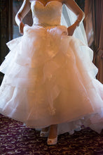 Load image into Gallery viewer, Martina Liana &#39;821&#39; size 8 used wedding dress front view on bride
