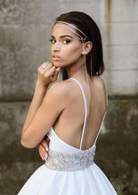 Load image into Gallery viewer, Justin Alexander &#39;Signature 9878&#39; size 8 used wedding dress  back view on model
