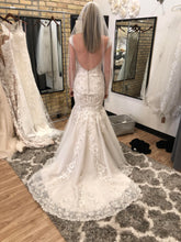 Load image into Gallery viewer, Preferred Collection &#39;048141&#39; size 4 new wedding dress back view on bride
