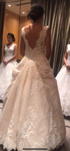 Load image into Gallery viewer, Pronovias &#39;Devany&#39; size 6 used wedding dress back view on bride
