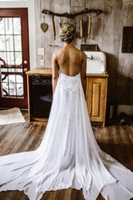 Load image into Gallery viewer, Grace Loves Lace &#39;Hollie&#39; size 2 used wedding dress back view on bride
