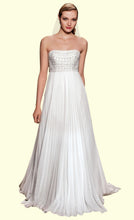 Load image into Gallery viewer, Galina Signature &#39;SWG9838&#39; size 14 new wedding dress front view on model
