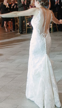 Load image into Gallery viewer, Allure &#39;9363&#39; size 2 used wedding dress back view on bride

