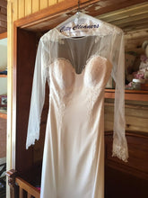 Load image into Gallery viewer, Katie May &#39;Verona&#39; size 6 used wedding dress front view on hanger
