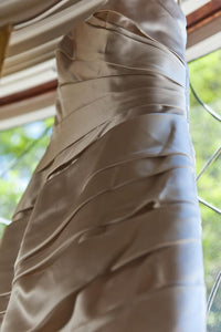 La Sposa 'Fanal' size 8 used wedding dress front view close up 