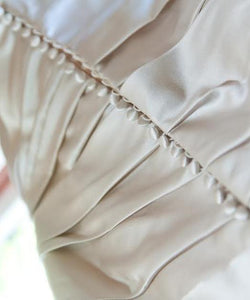 La Sposa 'Fanal' size 8 used wedding dress back view on hanger