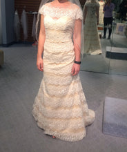Load image into Gallery viewer, Alfred Angelo &#39;894&#39; size 10 sample wedding dress front view on bride
