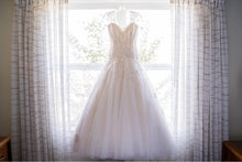 Load image into Gallery viewer, Sophia Tolli &#39;Y11637&#39; size 16 used wedding dress front view on hanger

