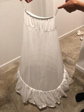 Load image into Gallery viewer, Lillian West &#39;66025&#39; size 8 used wedding dress view of slip
