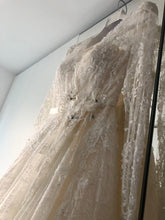 Load image into Gallery viewer, Elie Saab &#39;Birgit&#39; size 6 used wedding dress front view on hanger
