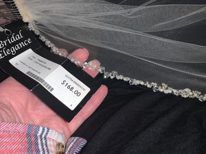 Lillian West '6386' size 22 new wedding dress view of belt