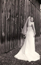 Load image into Gallery viewer, Alfred Angelo &#39;2437&#39; size 12 used wedding dress back view on bride
