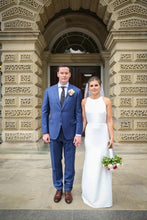 Load image into Gallery viewer, Sarah Seven &#39;Piedmont&#39; size 0 used wedding dress front view on bride
