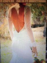 Load image into Gallery viewer, Katie May &#39;Verona&#39; size 6 used wedding dress back view on bride
