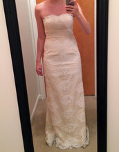 Load image into Gallery viewer, BHLDN &#39;Honora&#39; size 2 used wedding dress front view on bride
