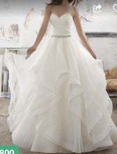 Load image into Gallery viewer, Marisa &#39;Morilee&#39; size 2 sample wedding dress front view on model
