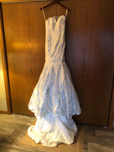 Isabelle Armstrong 'Audrey' size 8 new wedding dress front view on hanger
