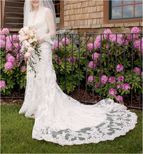 Load image into Gallery viewer, Allure Bridals &#39;2619&#39; size 2 used wedding dress front view on bride

