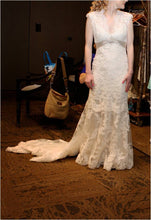 Load image into Gallery viewer, Allure Bridals &#39;2619&#39; size 2 used wedding dress front view on bride
