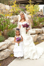 Load image into Gallery viewer, Maggie Sottero &#39;Kendra&#39; size 8 used wedding dress front view on bride
