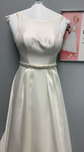 Load image into Gallery viewer, David&#39;s Bridal &#39;High Neck Mikado Ball Gown WG3879&#39;
